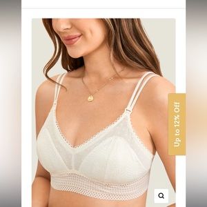 Momanda lace nursing bra